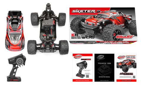 Sketer XP 1/10 4WD 4S Brushless RTR Monster Truck - H y p e z RC