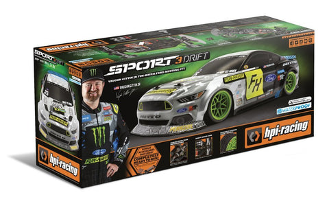 Sport 3 Drift VGJR Fun Haver Ford Mustang, V2, Ready To Run w/ Battery & Charger - H y p e z RC